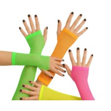GUANTES DE RED FLUO LARGO X 1 UNID