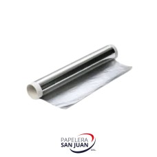 ROLLO PAPEL ALUMINIO ALPAC 28 CM X 10 MTS X 10 MICRONES