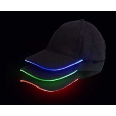 GORRA VISERA HILO LED ( PILAS INCLUIDAS ) X 1