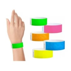 BRAZALETE SEGURIDAD X 100 UNID