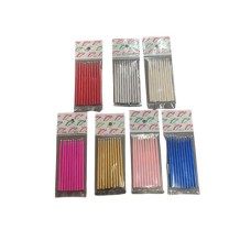 VELA PERLADA 10 CM (BICHITO DE LUZ) X 10