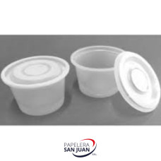 POTE NATURAL 55 CM3 C/TAPA X 100 UNID