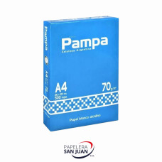 RESMA PAMPA A4(21X29 CM) 70 GRS 500 HOJAS X 1 UNID