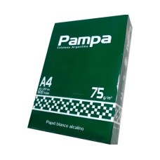 RESMA PAMPA A4 75 GRS (21X29 CM) 500 HOJAS X 1 UNID