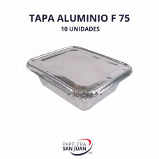 TAPA ALUMINIO F-75 X 10 UNID
