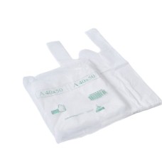 BOLSA CAMISETA ANTARTIDA (ASIA) 40X50 CM X 20 PAQUETES DE 80 UNID