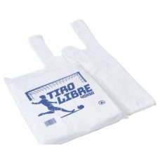 BOLSA CAMISETA ANTARTIDA (TIRO LIBRE) 40X50 CM X 20 PAQUETES DE 70 UNID
