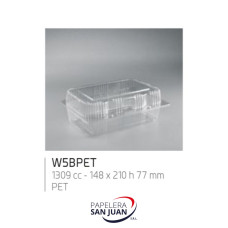 BLISTER W5 BAJA (14.8X21 CM ALTURA 7.7) X 100 UNID
