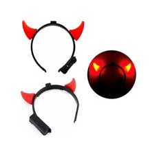 VINCHA DIABLO C/ LUZ X 1