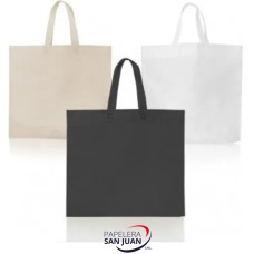 BOLSA FRISELINA 70 G/M2 (BLANCO/NEGRO/BEIGE) 40X45 CM X 10 UNID