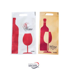 BOLSA FRISELINA VINO 20X45 X 10 UNID