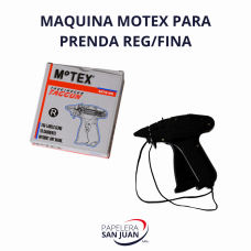 MAQ. MOTEX P/PRENDA REG/FINA X 1 UNID