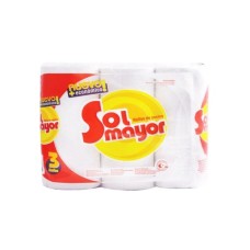 ROLLO PAPEL COCINA SOL MAYOR 12 PAQUETES DE 3 UNID