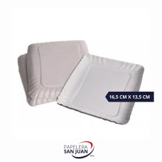 BANDEJA CARTON GRIS N1 165X135 MM X 100 UNID BANDEJA CARTON GRIS N1 165X135 MM X 100 UNID