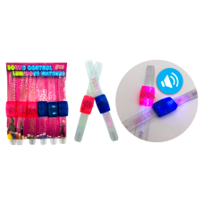 PULSERA LUMINOSA AUDIORITMICA X 6 UNID