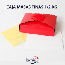 CAJA MASAS FINA X 1/2 KG X 10 UNID