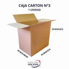 CAJA DE CARTON N3 40X60X60 X 10 UNID