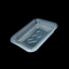 BANDEJA 105 PP ECONOMICA RECTANGULAR MICROONDAS WORK (230X175 MM ALTURA 40 MM) X 100 UNID