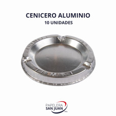 CENICERO ALUMINIO X 10 UNID
