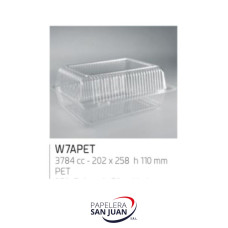 BLISTER W7 ALTA (20.2X25.8 CM ALTURA 11 CM) X 100 UNID