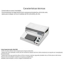 TERMOSELLADORA PARA FILM DE PVC MODELO 550 X 1 UNID (SE TRAE A PEDIDO)