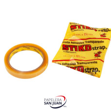CINTA ADHESIVA PVC 12MM X 60 M