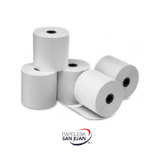 ROLLOS CALCULAD. PAPEL OBRA 57MMX30M X 10 UNID