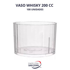 VASO WHISKY X 100