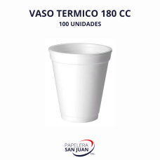 VASO TERMICO 180 CC X 100