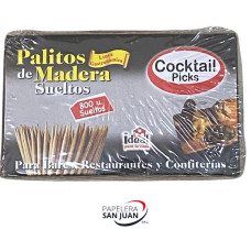 ESCARBADIENTES A GRANEL X 800 UNID