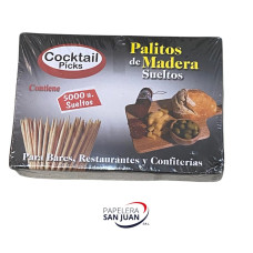 ESCARBADIENTES A GRANEL X 5000 UNID
