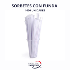 SORBETES C/FUNDA X 1000