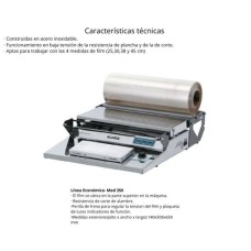 TERMOSELLADORA PARA FILM PVC MODELO 350 X 1 UNID