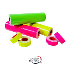 ROLLO MOTEX FLUO 1 LINEA X 10 UNID