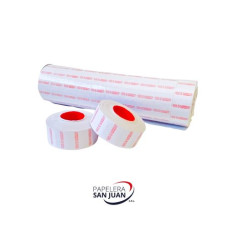 ROLLO MOTEX ELAB/VENC 2 LINEAS X 10 UNID