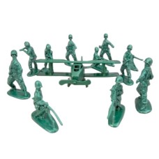 AVION CHICO CON SOLDADOS STACIO X 12 UNID